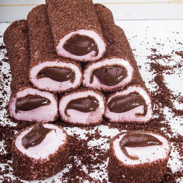 Strawberry Blackberry Chocolate Turkish Delight